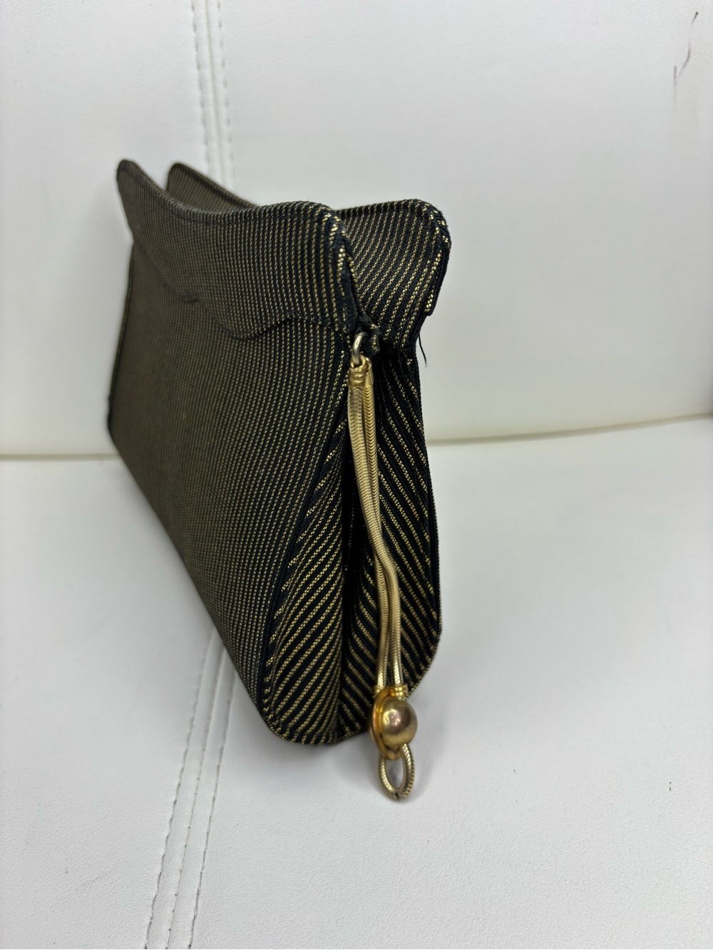 Vintage 1950s Zell Fifth Avenue vanity evening clutch - Picture 4 of 9